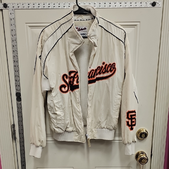 San Francisco, Baseball, Vintage, Retro, Jacket, Unisex, Giants, Casual, Street - Picture 1 of 10